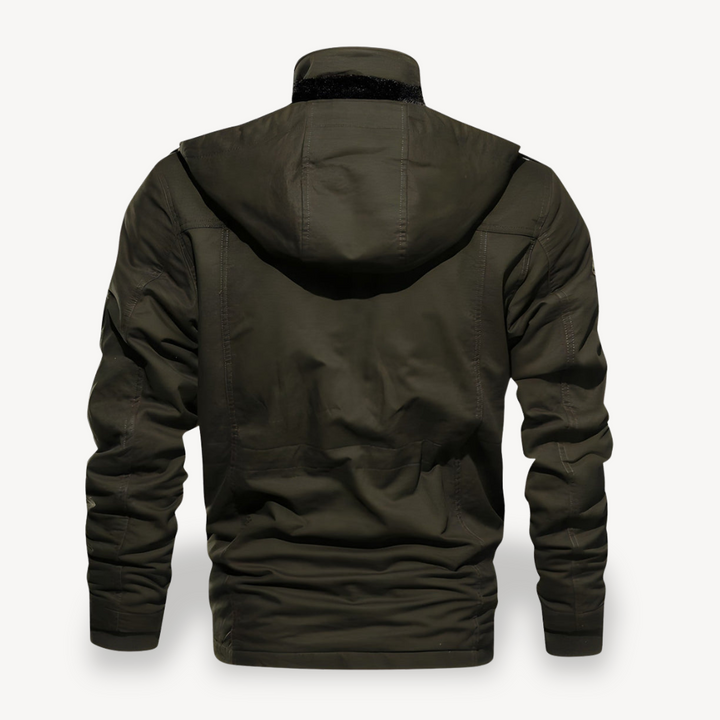 Men's Casual Winter Jacket with Pockets | Loravelle