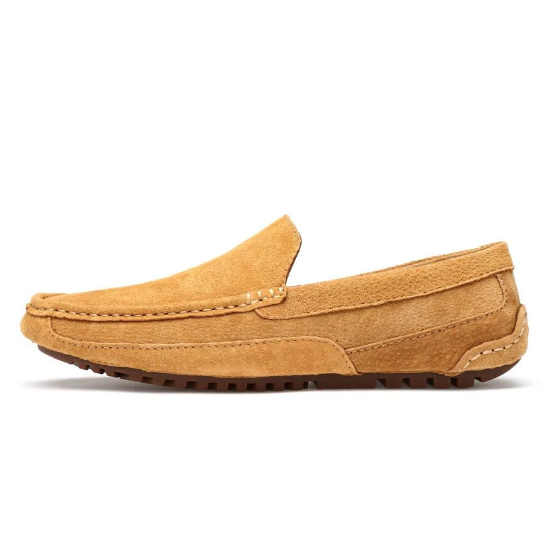 Suede Driving Orthopedic Loafers Men | Loravelle