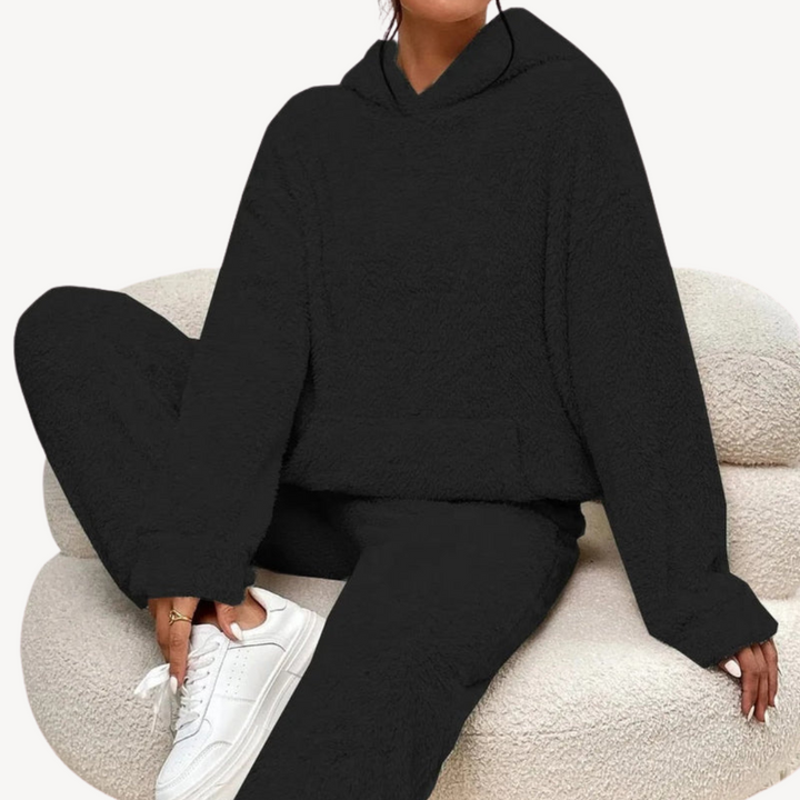 Women’s Fleece Loungewear Set Tracksuit | Loravelle