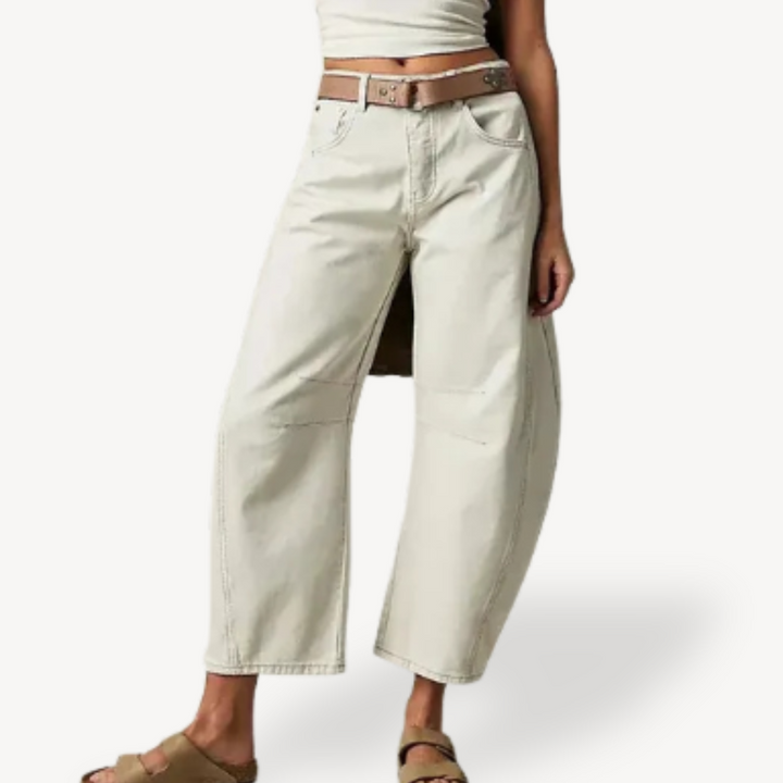 Women's Wide Leg Denim Jeans | Loravelle