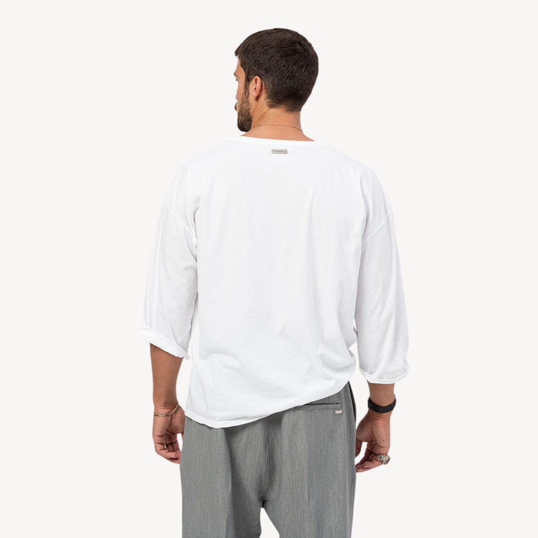Men's Oversized Cotton T-Shirt | Loravelle