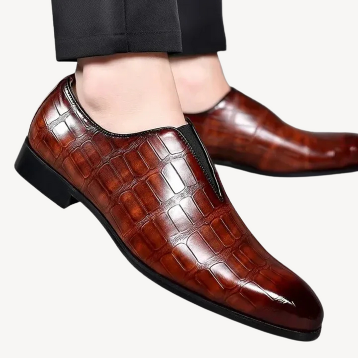Men's Orthopedic Slip-On Dress Shoes | Loravelle