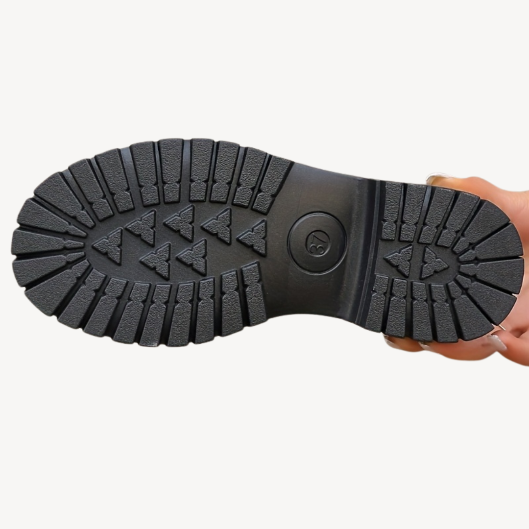 Women's Buckle Orthopedic Loafers | Loravelle