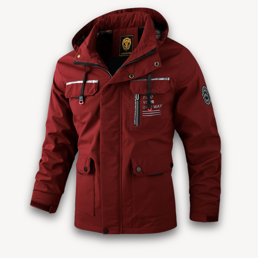 Loravelle | Men's Hooded Waterproof Winter Jacket