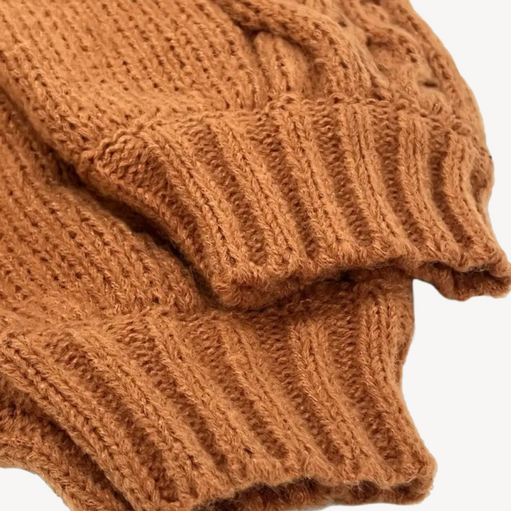Cable Knit Turtleneck Dress for Women | Loravelle