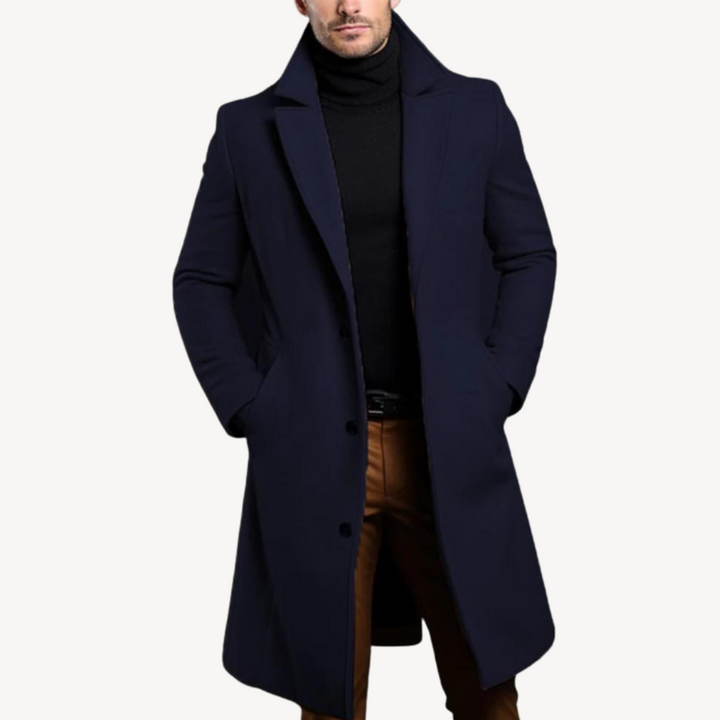Wool Overcoat for Men | Loravelle