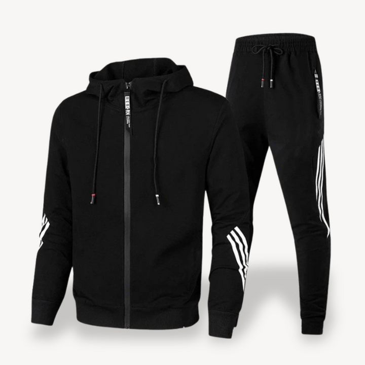 Men's Cotton Blend Tracksuit | Loravelle