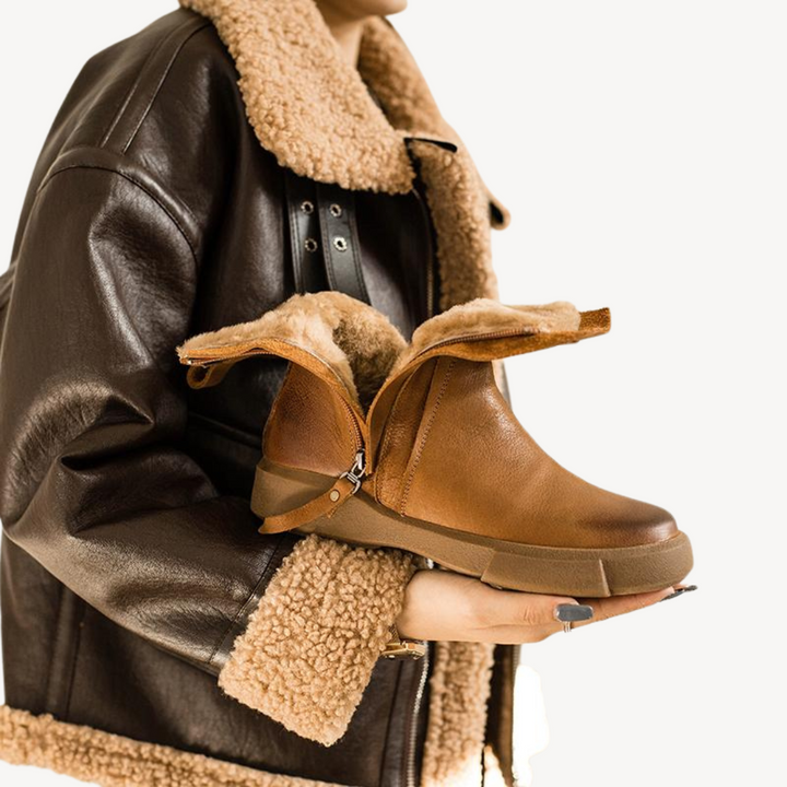 Orthopedic Fleece-Lined Boots for Women | Loravelle