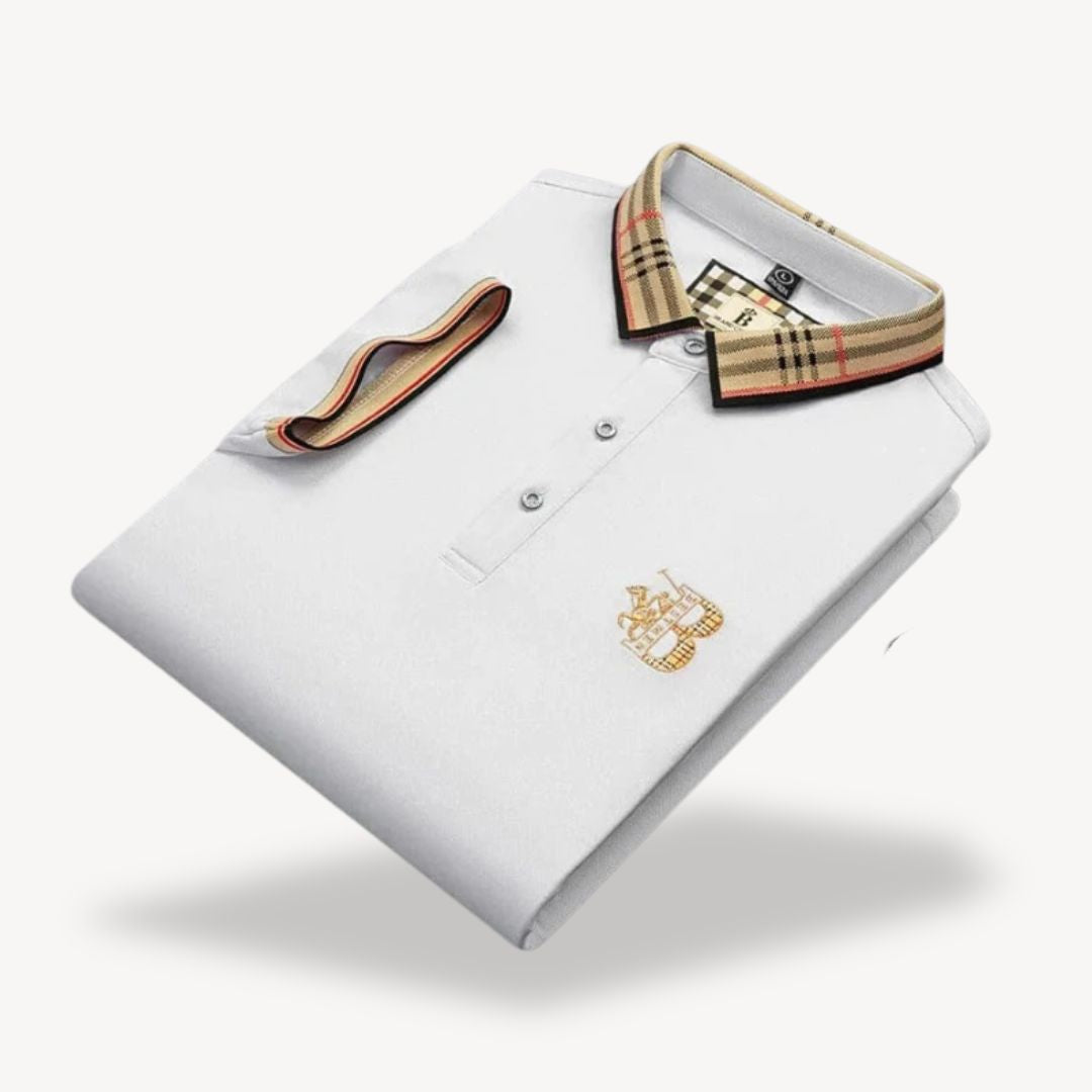 Men's Cotton Short Sleeve Polo Shirt | Loravelle