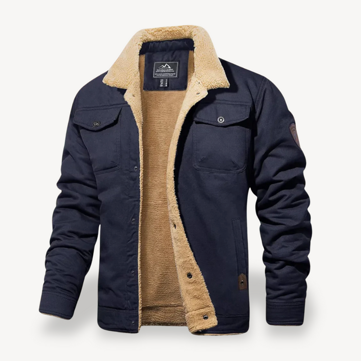 Men’s Fleece Lined Jacket | Loravelle
