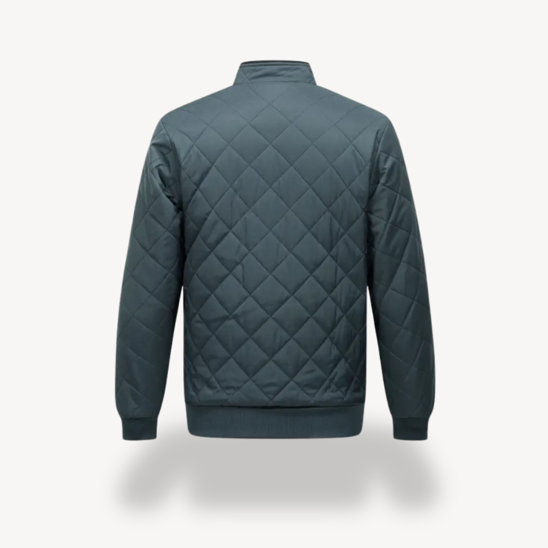 Men's Quilted Sherpa Lined Jacket | Loravelle