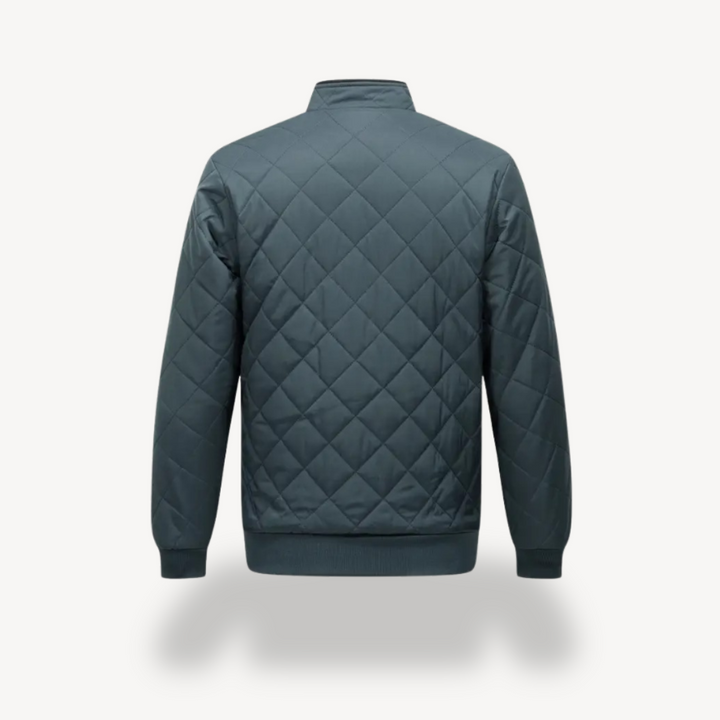 Men's Quilted Sherpa Lined Jacket | Loravelle
