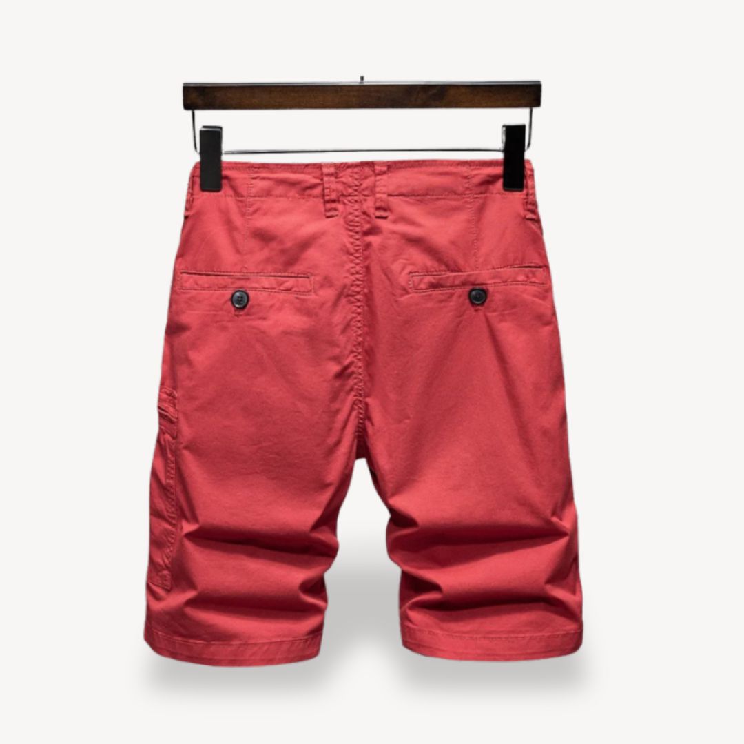 Cotton Cargo Shorts Men | Loravelle