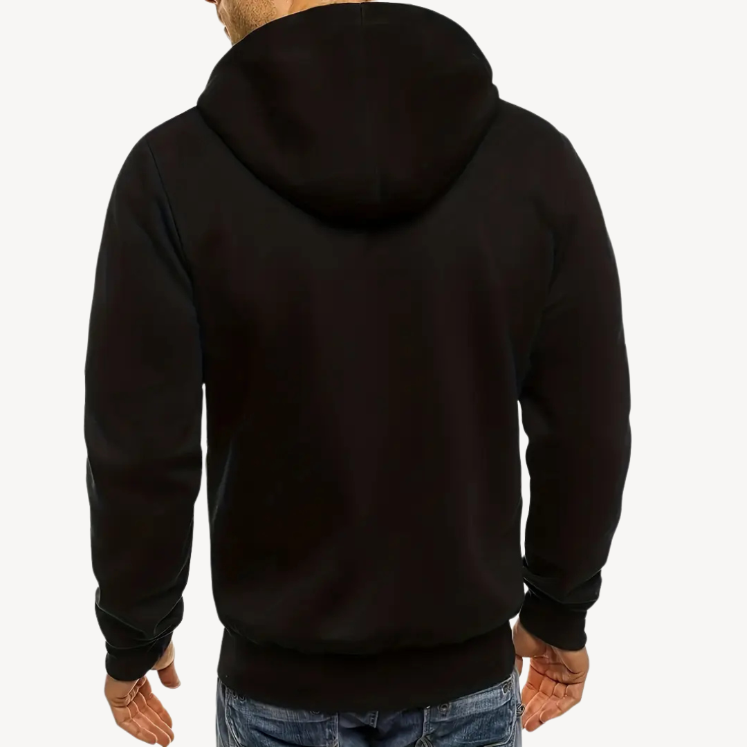 Casual Hoodie Cotton Polyester Men | Loravelle