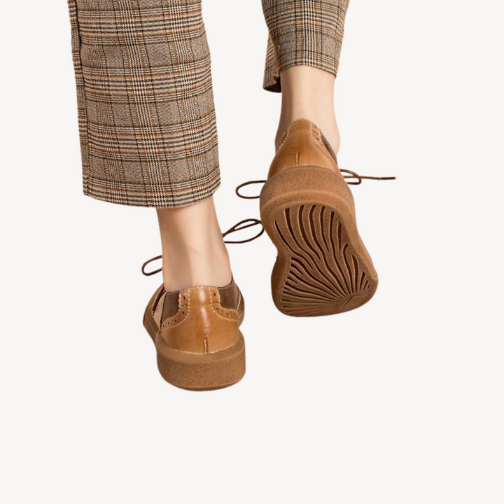 Orthopedic Brogue Shoes for Women | Loravelle