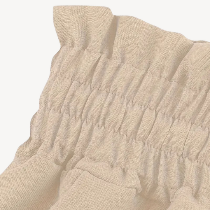 Wide-Legged Drawstring Trousers | Loravelle