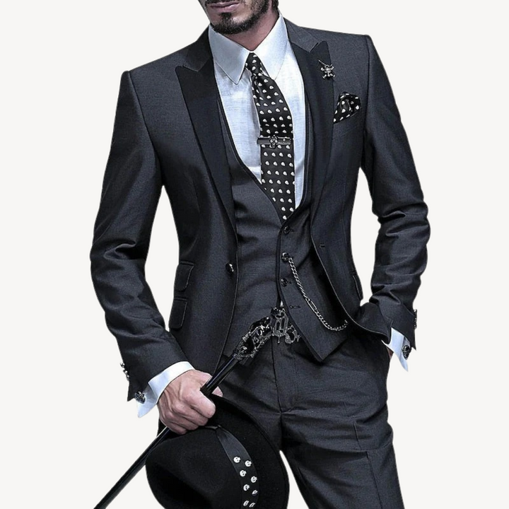 Men’s 3-Piece Silk Suit | Loravelle