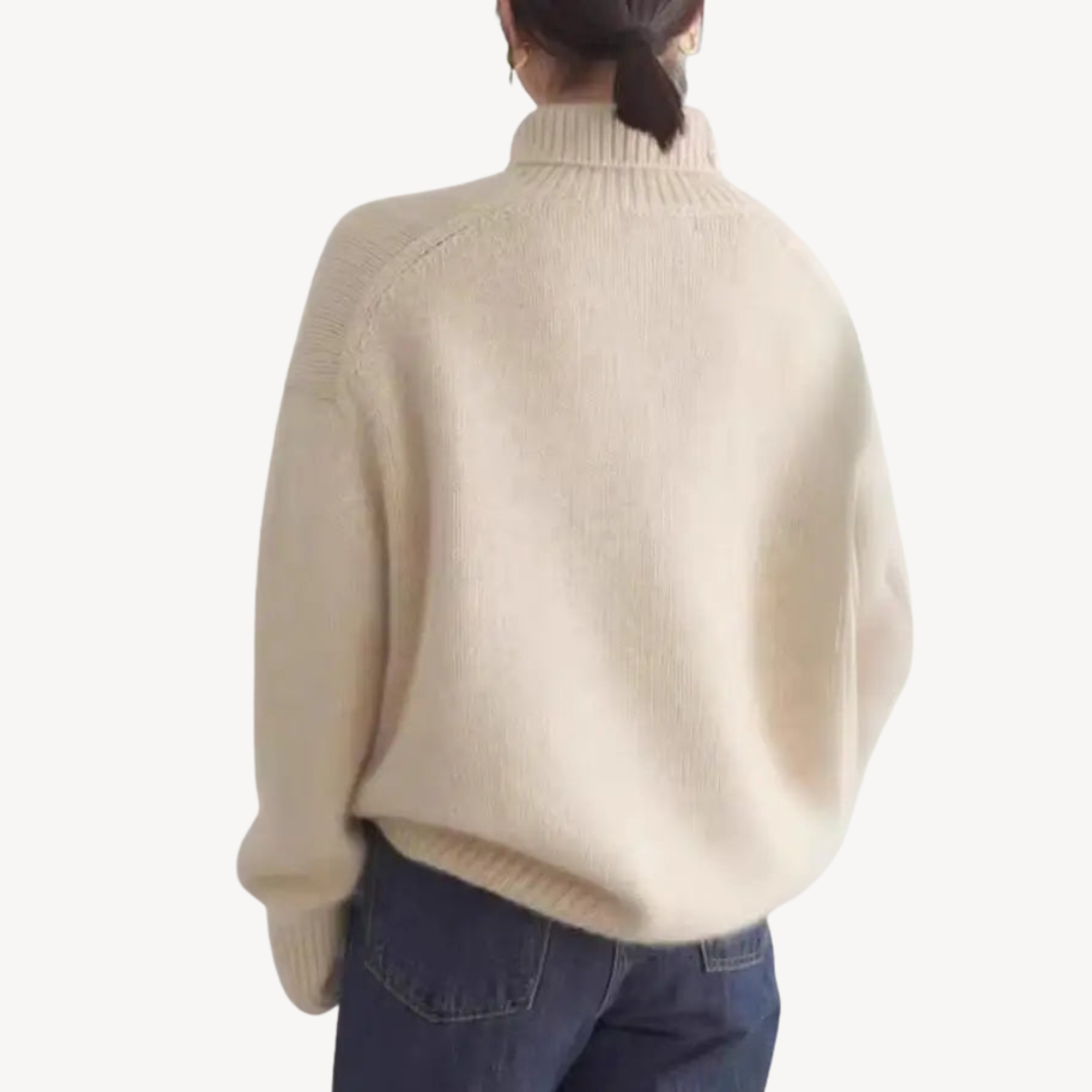 Women's Cozy Turtleneck Sweater | Loravelle