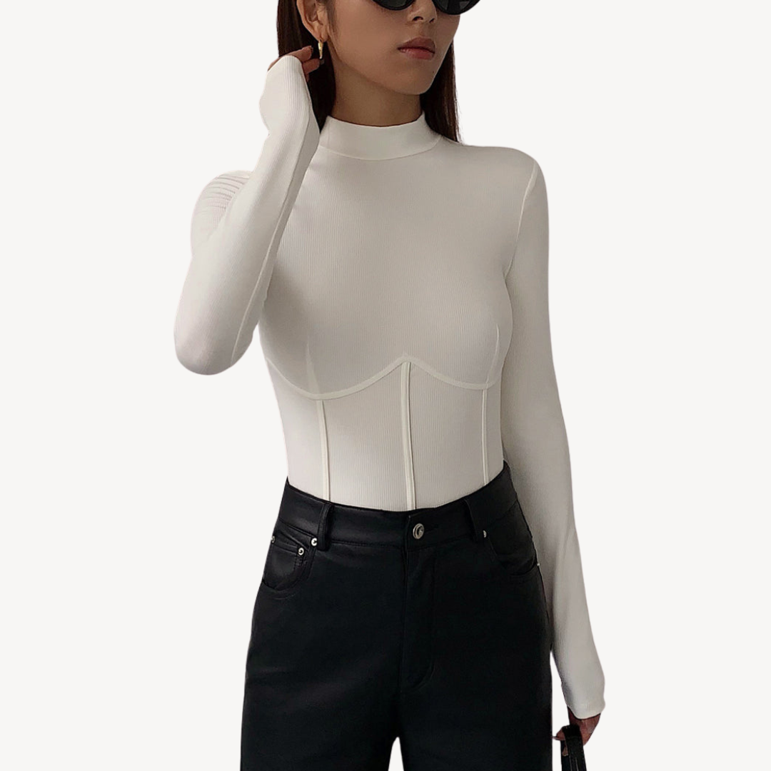 Ribbed Corset Top for Women | Loravelle