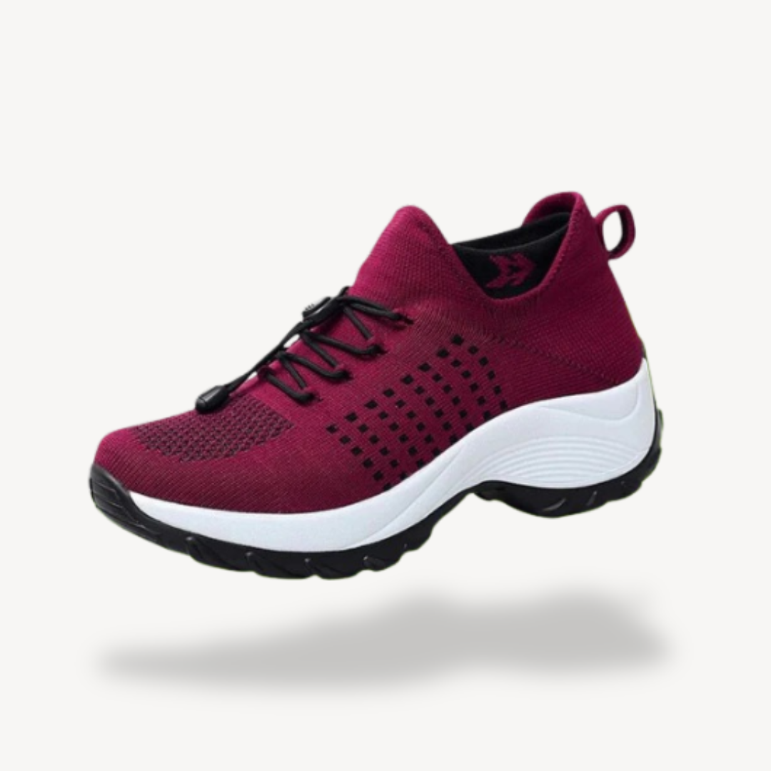 Orthopedic Knit Walking Shoes Women | Loravelle