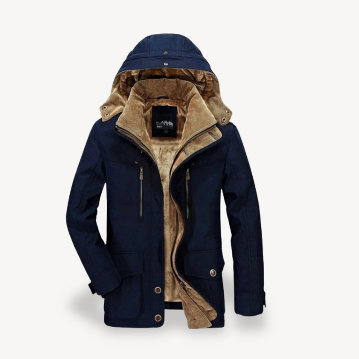Fleece Lined Parka Jacket Men | Loravelle
