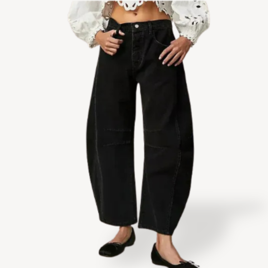 Women's Wide Leg Denim Jeans | Loravelle