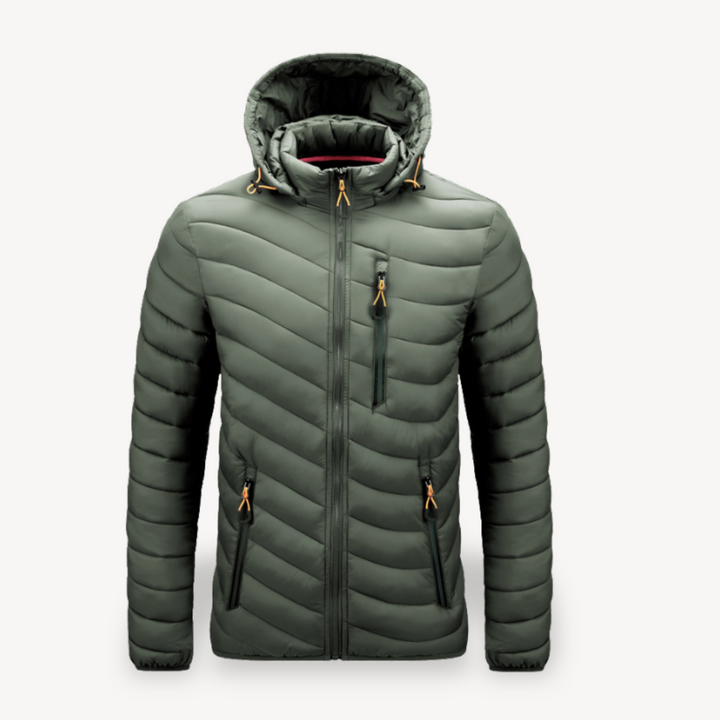 Men's Winter Hooded Padded Jacket | Loravelle