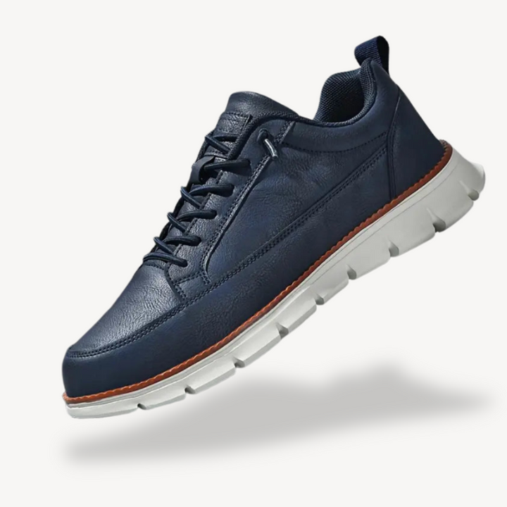Orthopedic Leather Casual Sneakers for men | Loravelle