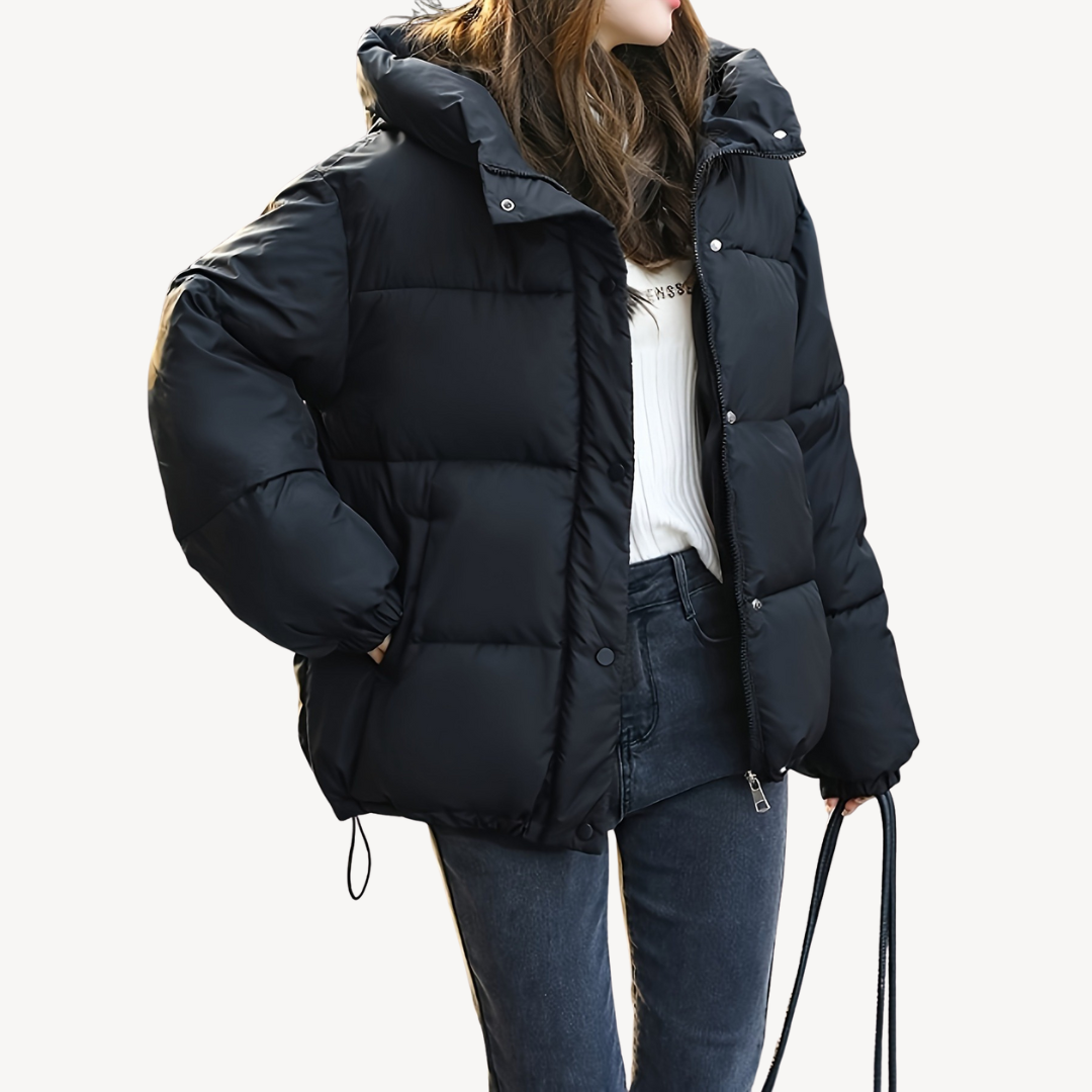 Women's Hooded Puffer Jacket | Loravelle
