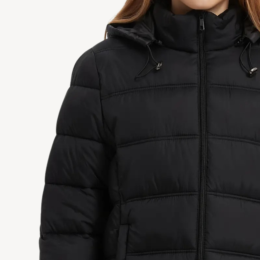Women’s Hooded Puffer Jacket | Loravelle