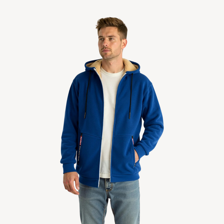 Men's Fleece-Lined Hoodie | Loravelle