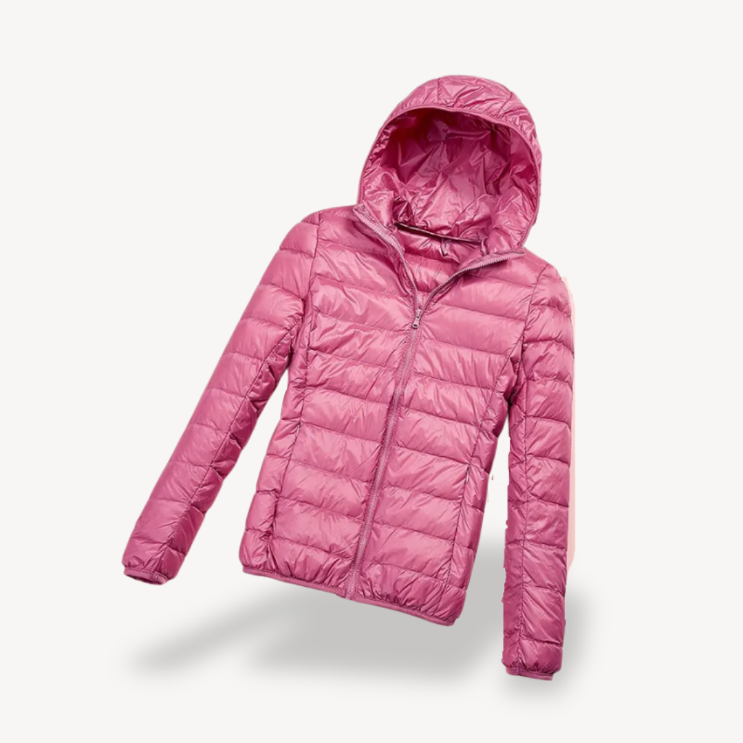 Ultralight Hooded Puffer Jacket Women | Loravelle
