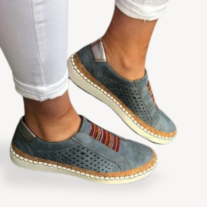 Women's Orthopedic Premium Material Comfort Slip-On Sneakers | Loravelle