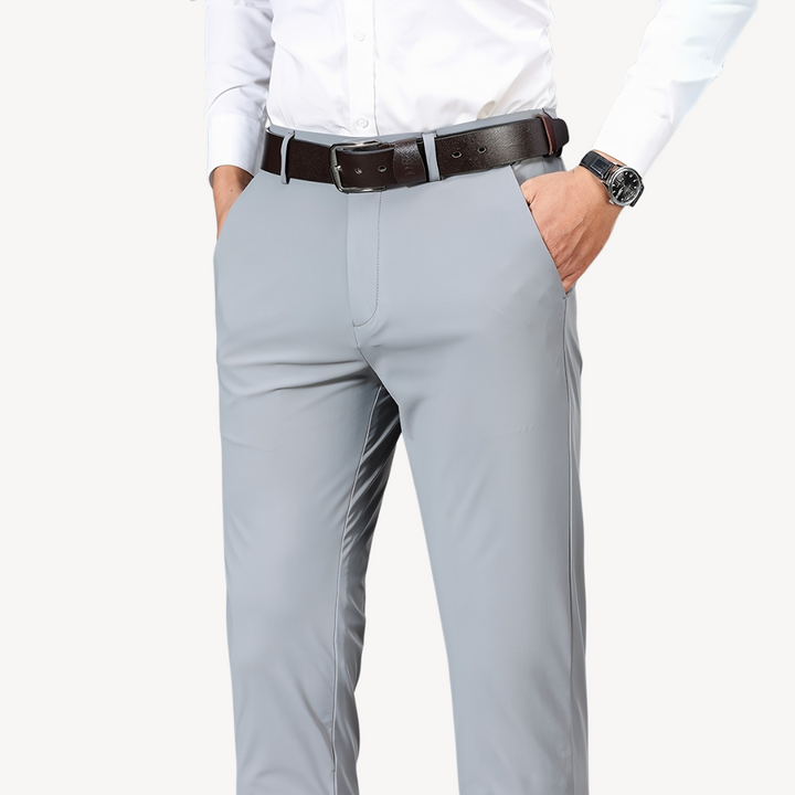 Men's Stretch Tapered Fit Dress Pants | Loravelle