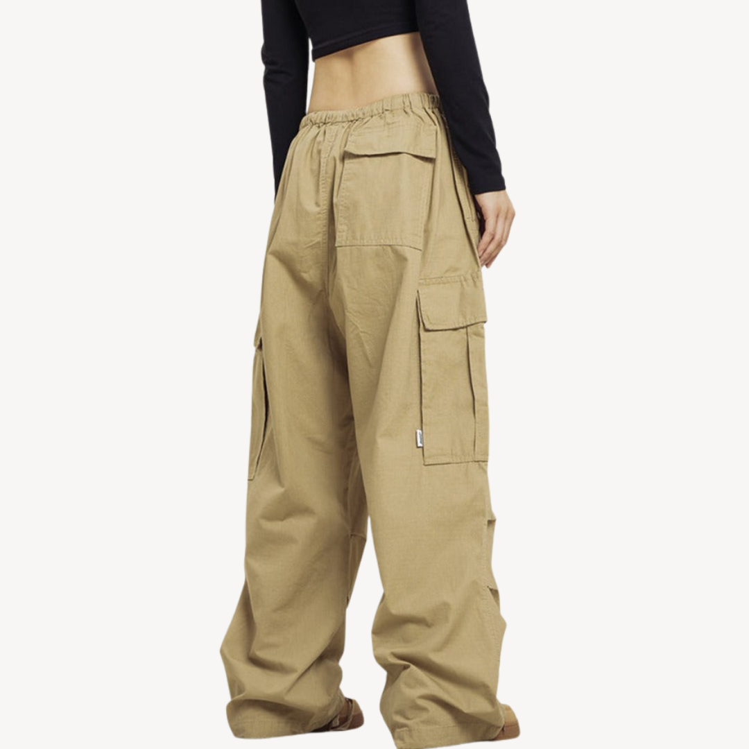 Women's Loose Fit Baggy Cargo Pants | Loravelle