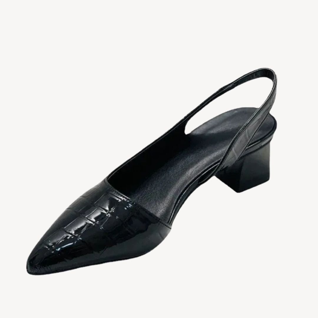 Orthopedic Women's Crocodile Pumps | Loravelle