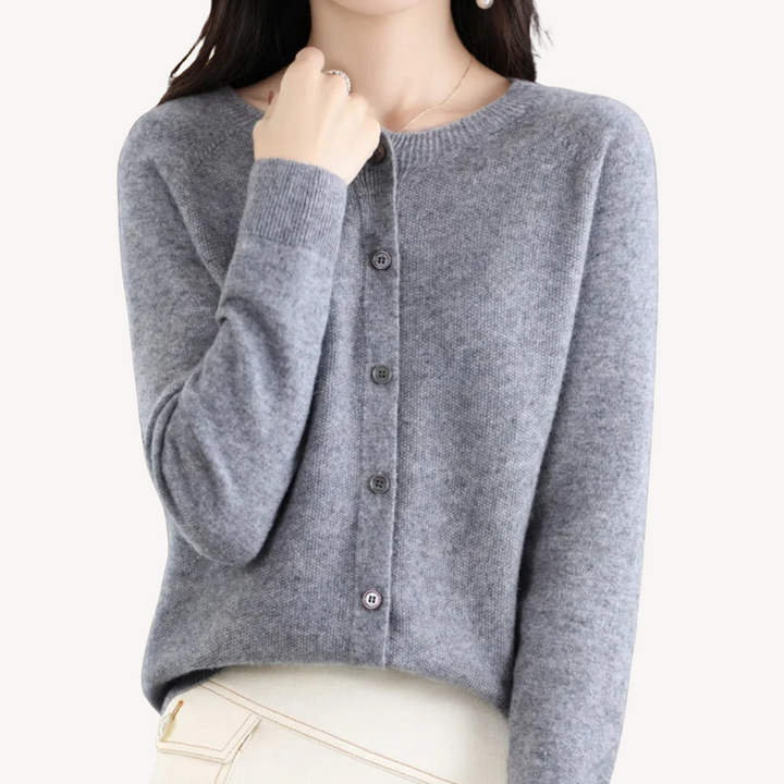 Women's Cashmere Blend Cardigan | Loravelle