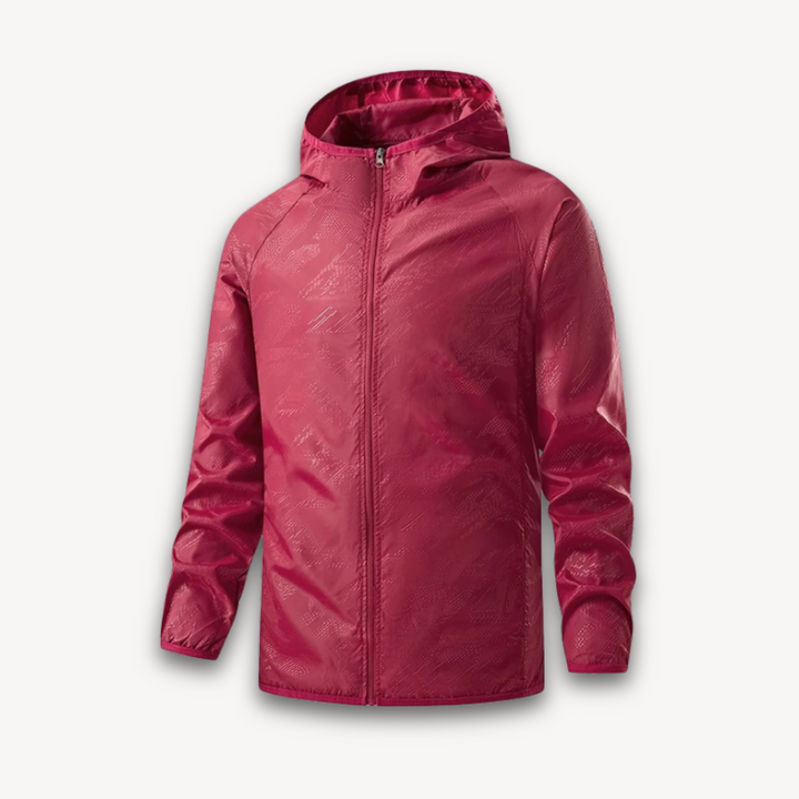 Loravelle | Unisex Waterproof Windbreaker Jacket - Lightweight Sun Protection for Hiking, Camping, and Outdoor Activities