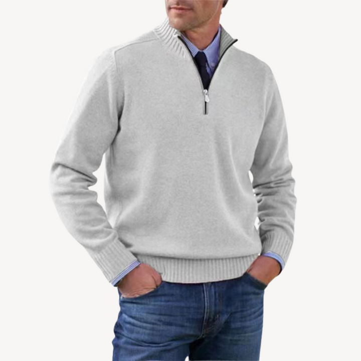 Men's Half-Zip Sweater | Loravelle