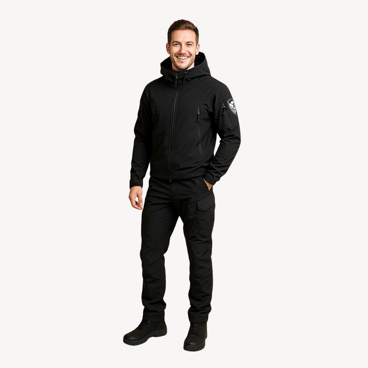Men's Tactical Softshell Jacket & Pants Set | Loravelle