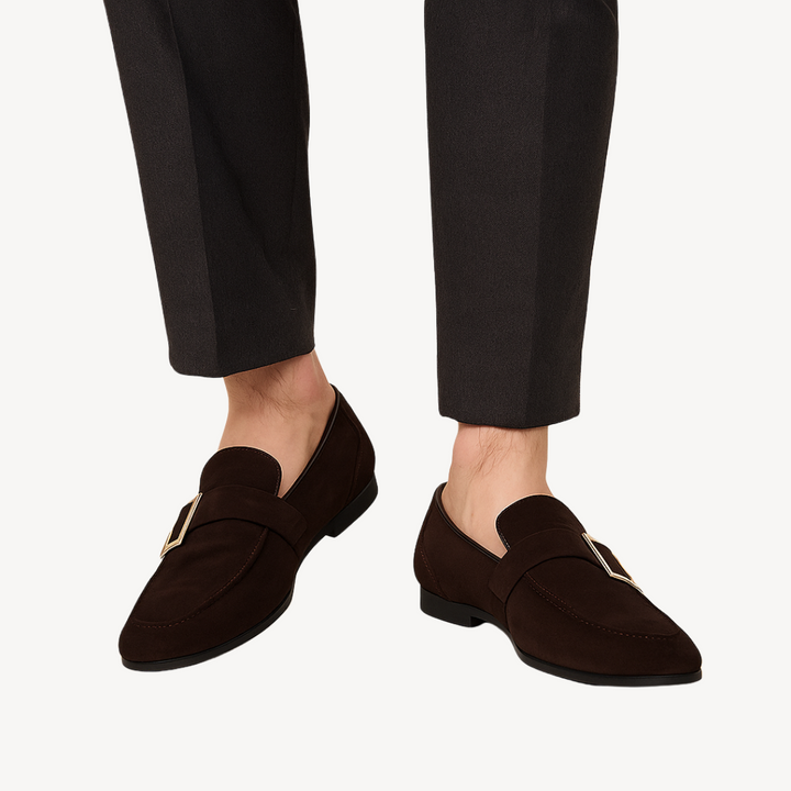 Orthopedic Loafers with Buckle for Men | Loravelle