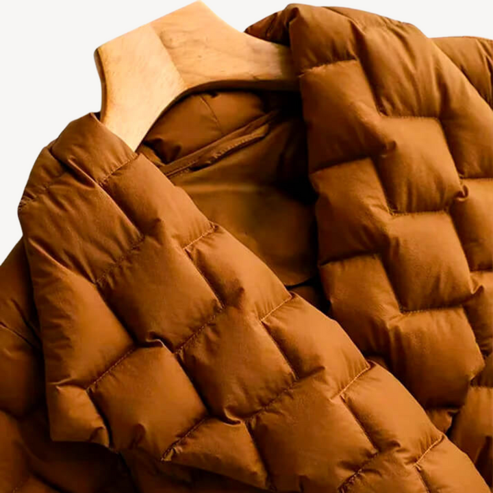 Women’s Quilted Puffer Belted Jacket | Loravelle