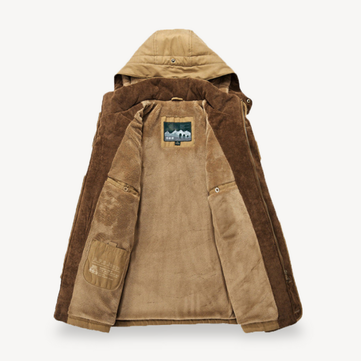 Men’s Winter Jacket with Fleece Lining | Loravelle