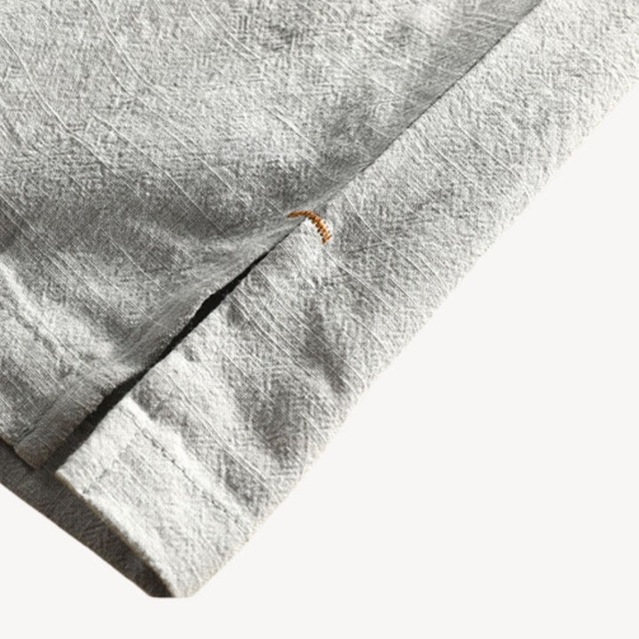 Casual Linen Polo Shirt Men | Loravelle