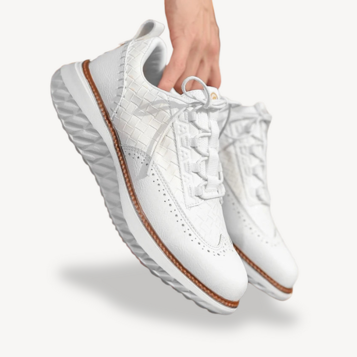 Men's Orthopedic Leather Casual Sneakers | Loravelle