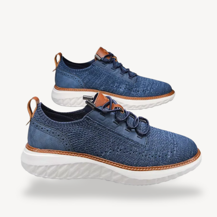 Men's Orthopedic Knit Walking Trainers Mesh Sneakers | Loravelle