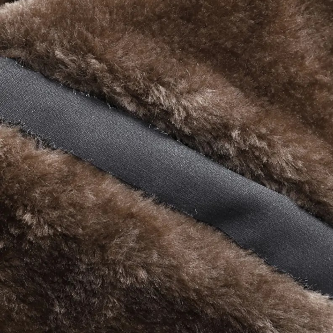 Men's Sherpa-Lined Winter Jacket | Loravelle