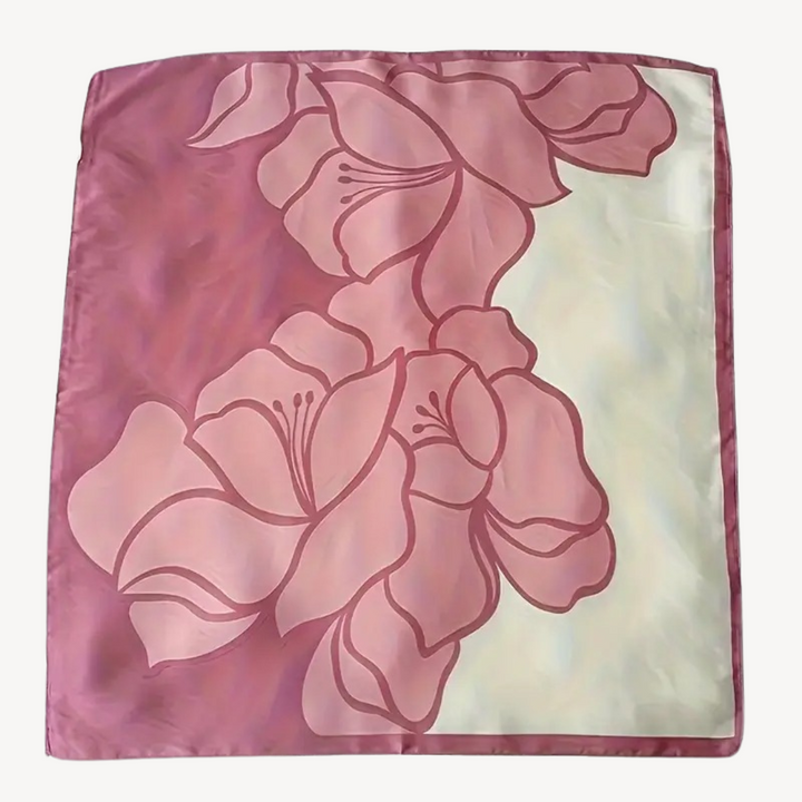 Silk Printed Scarf for Women | Loravelle