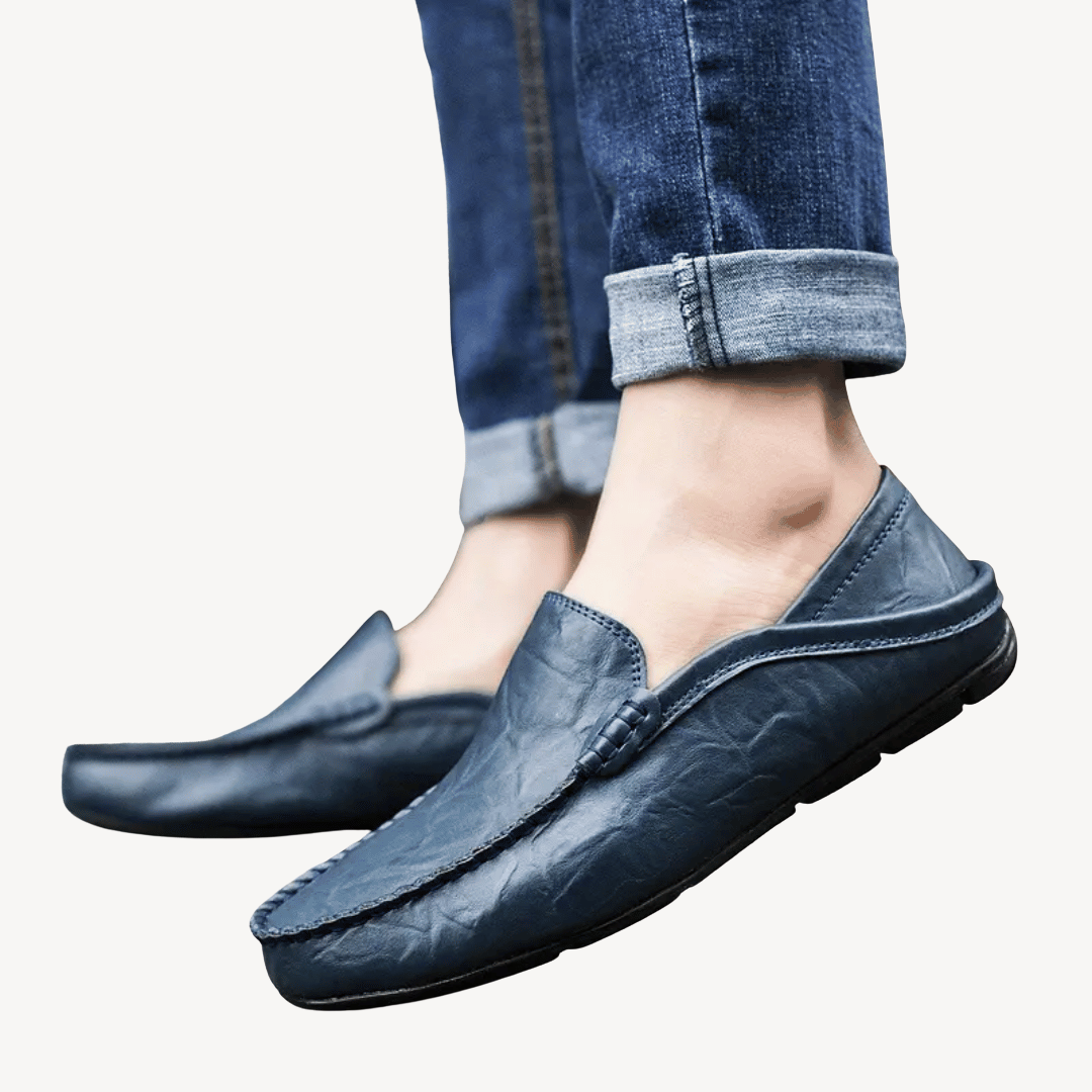 Men's Orthopedic Leather Loafers | Loravelle