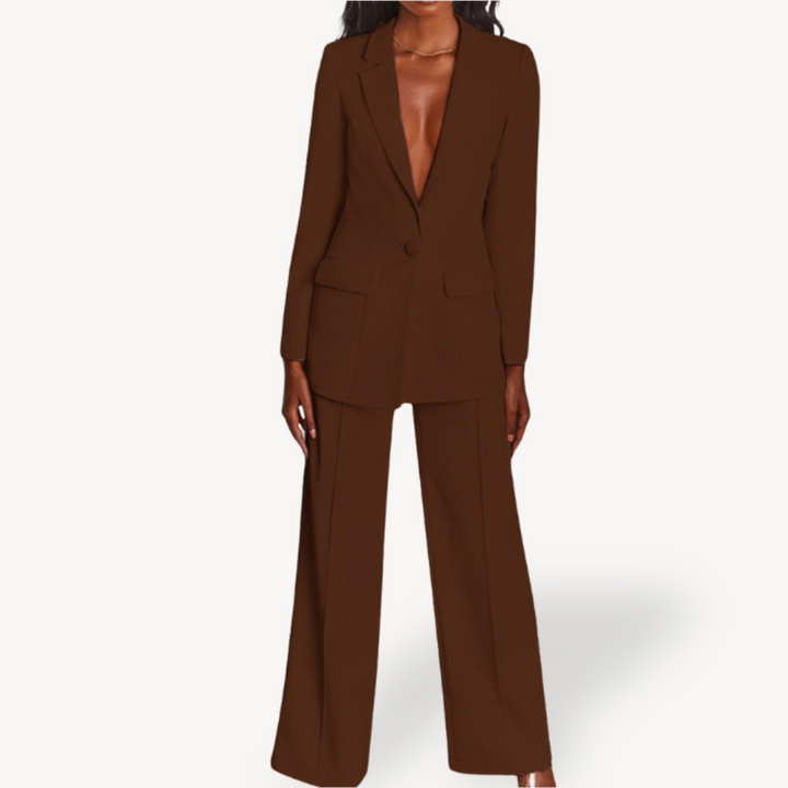 Women’s Blazer Trouser Suit Set | Loravelle